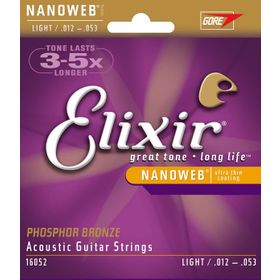 Elixir 16052 012-053 Fosfor Bronz Akustik Gitar Teli