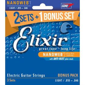 Elixir 16542 10-46 Elektro Gitar Teli