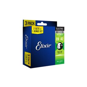 Elixir 16550 09-42 Optiweb 3'lü Elektro Gitar Teli