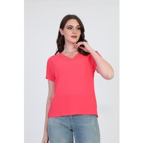 Ella Camelia 5010027 Mercan Kadın Bluz