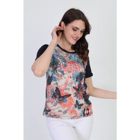 Ella Camelia 5010033 Lacivert Kadın Bluz