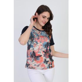 Ella Camelia 5010033 Lacivert Kadın Bluz