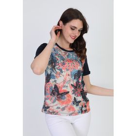 Ella Camelia 5010033 Lacivert Kadın Bluz