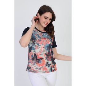 Ella Camelia 5010033 Lacivert Kadın Bluz