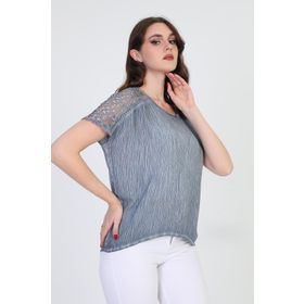 Ella Camelia 5010062 Indigo Kadın Bluz