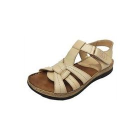 Ellanor S-050 Hakiki Deri Anatomik Kadın Sandalet