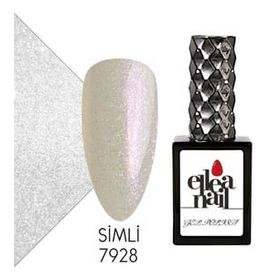 Ellea Nail 7928 15 ml UV LED Simli Kalıcı Oje