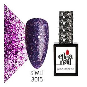 Ellea Nail 8015 15 ml UV LED Simli Kalıcı Oje