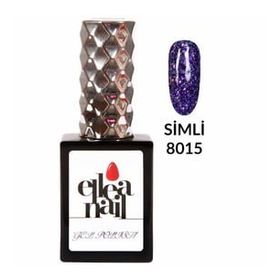 Ellea Nail 8015 15 ml UV LED Simli Kalıcı Oje