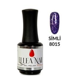 Ellea Nail 8015 15 ml UV LED Simli Kalıcı Oje