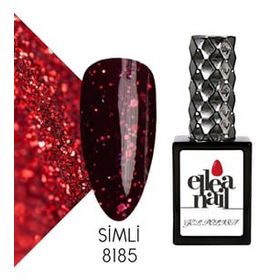 Ellea Nail 8185 15 ml UV LED Simli Kalıcı Oje