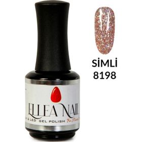 Ellea Nail 8198 15 ml UV LED Simli Kalıcı Oje