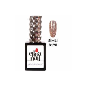 Ellea Nail 8198 15 ml UV LED Simli Kalıcı Oje