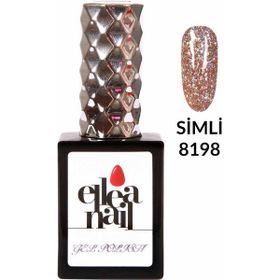 Ellea Nail 8198 15 ml UV LED Simli Kalıcı Oje