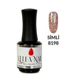 Ellea Nail 8198 15 ml UV LED Simli Kalıcı Oje