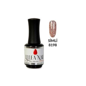 Ellea Nail 8198 15 ml UV LED Simli Kalıcı Oje