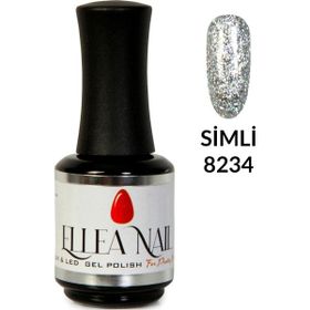 Ellea Nail 8234 Salon Boy 15 ml UV LED Simli Kalıcı Oje