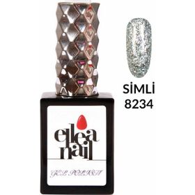 Ellea Nail 8234 Salon Boy 15 ml UV LED Simli Kalıcı Oje