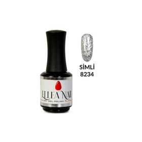 Ellea Nail 8234 Salon Boy 15 ml UV LED Simli Kalıcı Oje