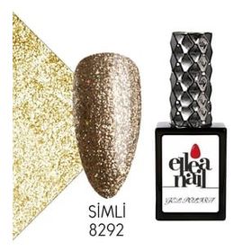 Ellea Nail 8292 Salon Boy 15 ml UV LED Simli Kalıcı Oje