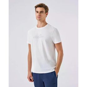 Ellesse 6Sm5017-Of Erkek Bisiklet Yaka Beyaz Tişört