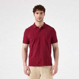 Ellesse 6SM5044-TRD Bordo Polo Yaka Erkek Tişört