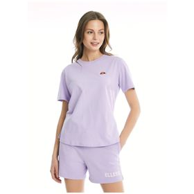 Ellesse EF015-LC Lila Kadın Bisiklet Yaka T-Shirt