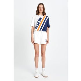 Ellesse EF135-NV Beyaz Kadın T-shirt