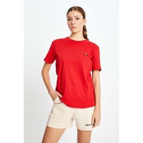 Ellesse EF141-RD Kırmızı Bisiklet Yaka Kadın T-Shirt