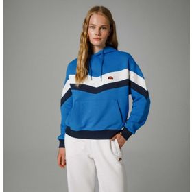 Ellesse EF178 Oversize Kapüşonlu Sax Mavi Kadın Sweatshirt