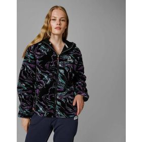 Ellesse EF195 Fermuarlı Kapüşonlu Siyah Kadın Ceket