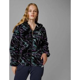 Ellesse EF195 Fermuarlı Kapüşonlu Siyah Kadın Ceket