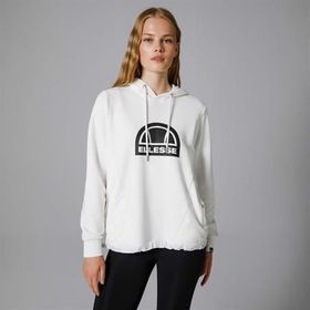 Ellesse EF201 Kapüşonlu Beyaz Kadın Sweatshirt