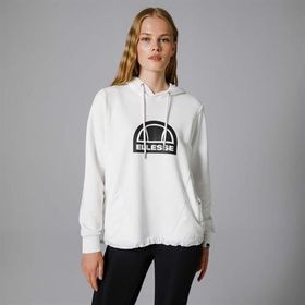 Ellesse EF201 Kapüşonlu Beyaz Kadın Sweatshirt