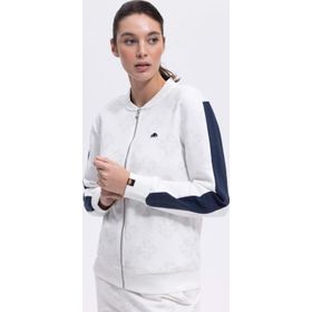 Ellesse EF375 Fermuarlı Kırık Beyaz Kadın Sweatshirt