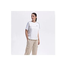 Ellesse EF389-OF Oversize Kırık Beyaz Kadın T-shirt