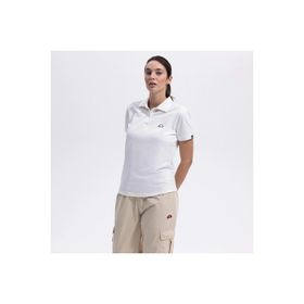 Ellesse EF393-OF Kadın Kırık Beyaz Polo Yaka Tişört