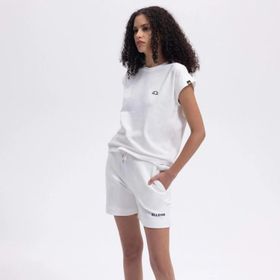 Ellesse EF406-OF Kırık Beyaz Pamuklu Kadın Şort