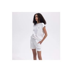 Ellesse EF406-OF Kırık Beyaz Pamuklu Kadın Şort