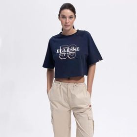 Ellesse EF443 NV Lacivert Kadın Tişört