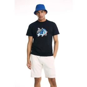 Ellesse EM023-BK Siyah Erkek Bisiklet Yaka T-Shirt