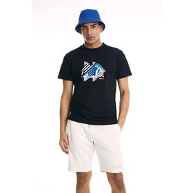 Ellesse EM023-BK Siyah Erkek Bisiklet Yaka T-Shirt