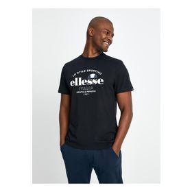 Ellesse EM141-BK Siyah Bisiklet Yaka Erkek T-Shirt