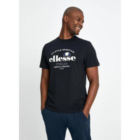 Ellesse EM141-BK Siyah Bisiklet Yaka Erkek T-Shirt