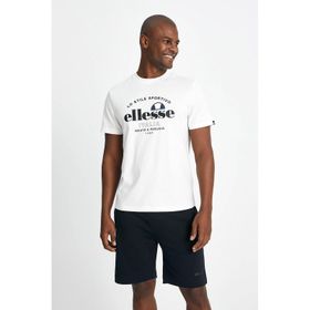 Ellesse EM141-OF Beyaz Beyaz Kısa Kollu Erkek T-shirt