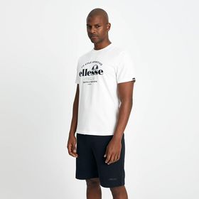 Ellesse EM141-OF Beyaz Beyaz Kısa Kollu Erkek T-shirt