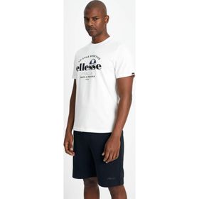 Ellesse EM141-OF Beyaz Beyaz Kısa Kollu Erkek T-shirt