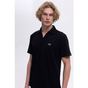 Ellesse EM146 Siyah Polo Yaka Erkek T-shirt