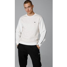 Ellesse EM229 Kırık Beyaz Erkek Sweatshirt