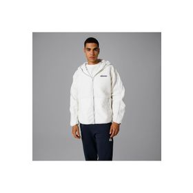 Ellesse EM250 Beyaz Fermuarlı Kapüşonlu Erkek Ceket